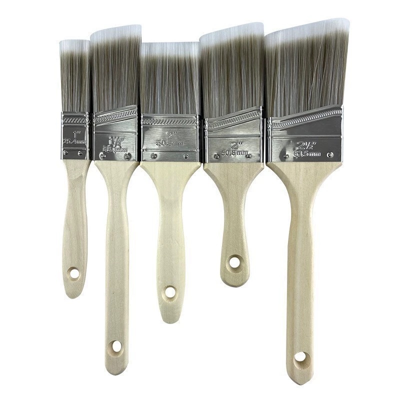 Wood Stain Brush - Lot de 5 pinceaux à peinture
