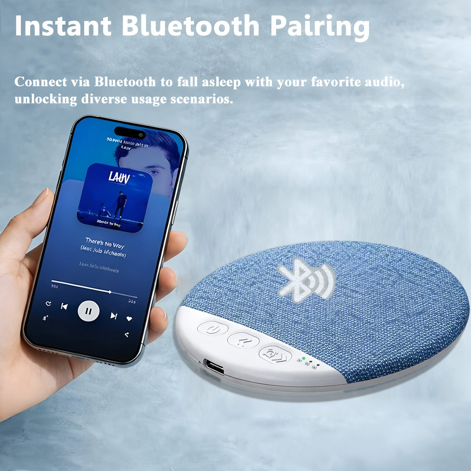 Haut-parleur sous oreiller Blu - Home Improvement Music avis et prix
