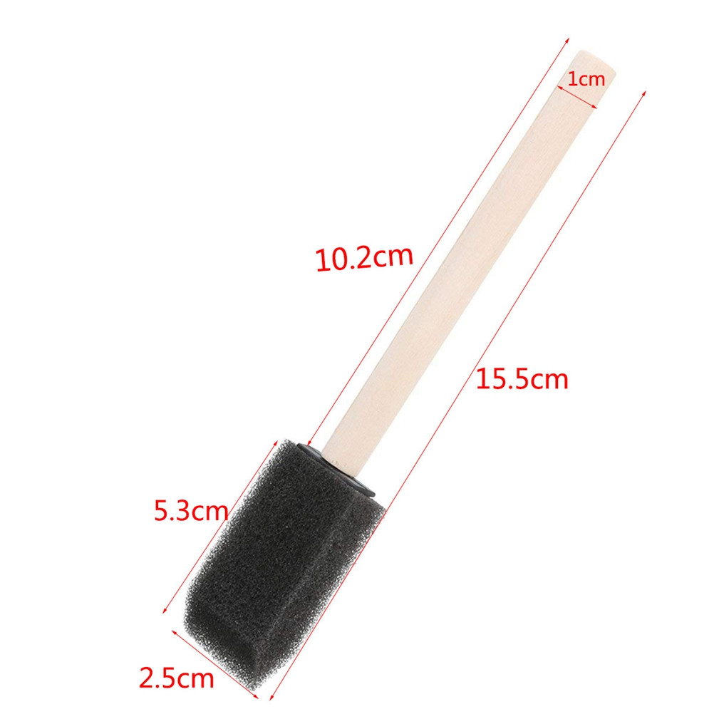 Lot de 10 pinceaux en éponge d - Wood Stain Brush avis et prix