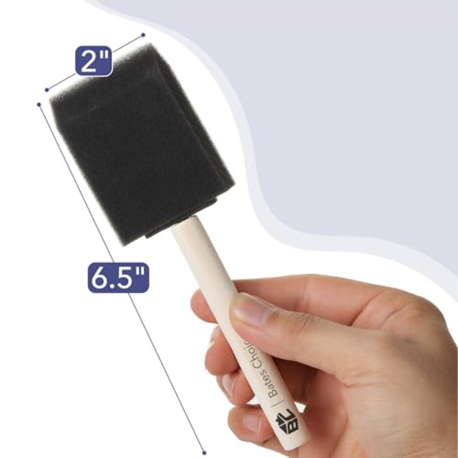 Pinceaux en mousse Bates, 2 po - Wood Stain Brush avis et prix