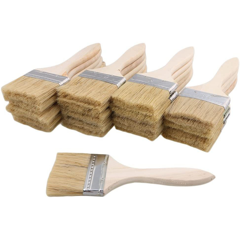 24 pinceaux de peinture de 70  - Wood Stain Brush avis et prix