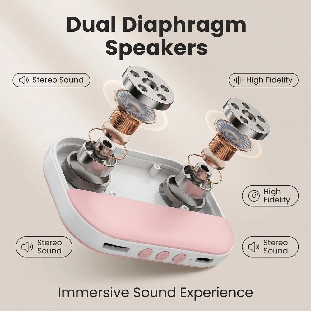 Haut-parleur Bluetooth 5.2 por - Home Improvement Music avis et prix