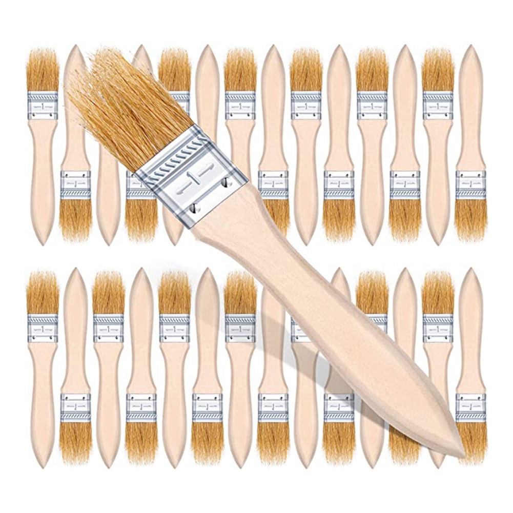 ABUH-100Pcs Pinceaux à peintur - Wood Stain Brush avis et prix
