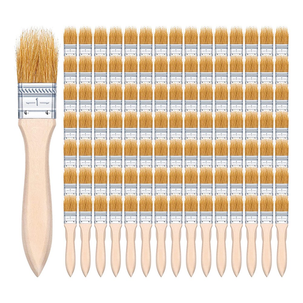 ABUH-100Pcs Pinceaux à peintur - Wood Stain Brush avis et prix