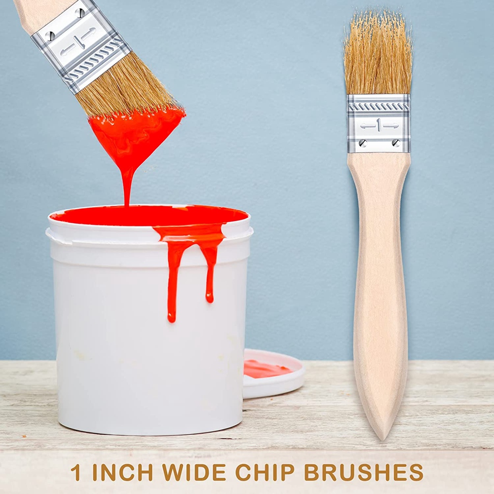 ABUH-100Pcs Pinceaux à peintur - Wood Stain Brush avis et prix