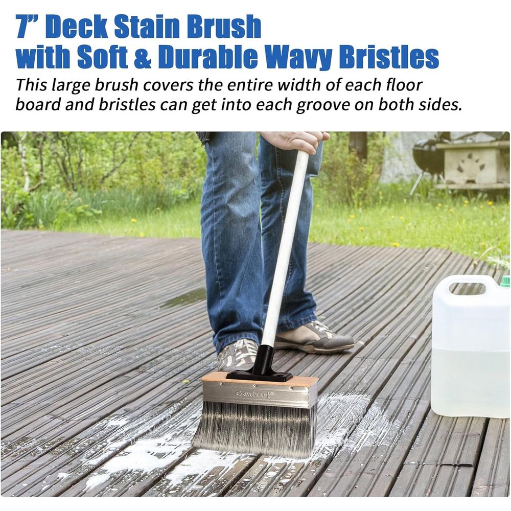 Pinceau robuste de 7 pouces po - Wood Stain Brush avis et prix