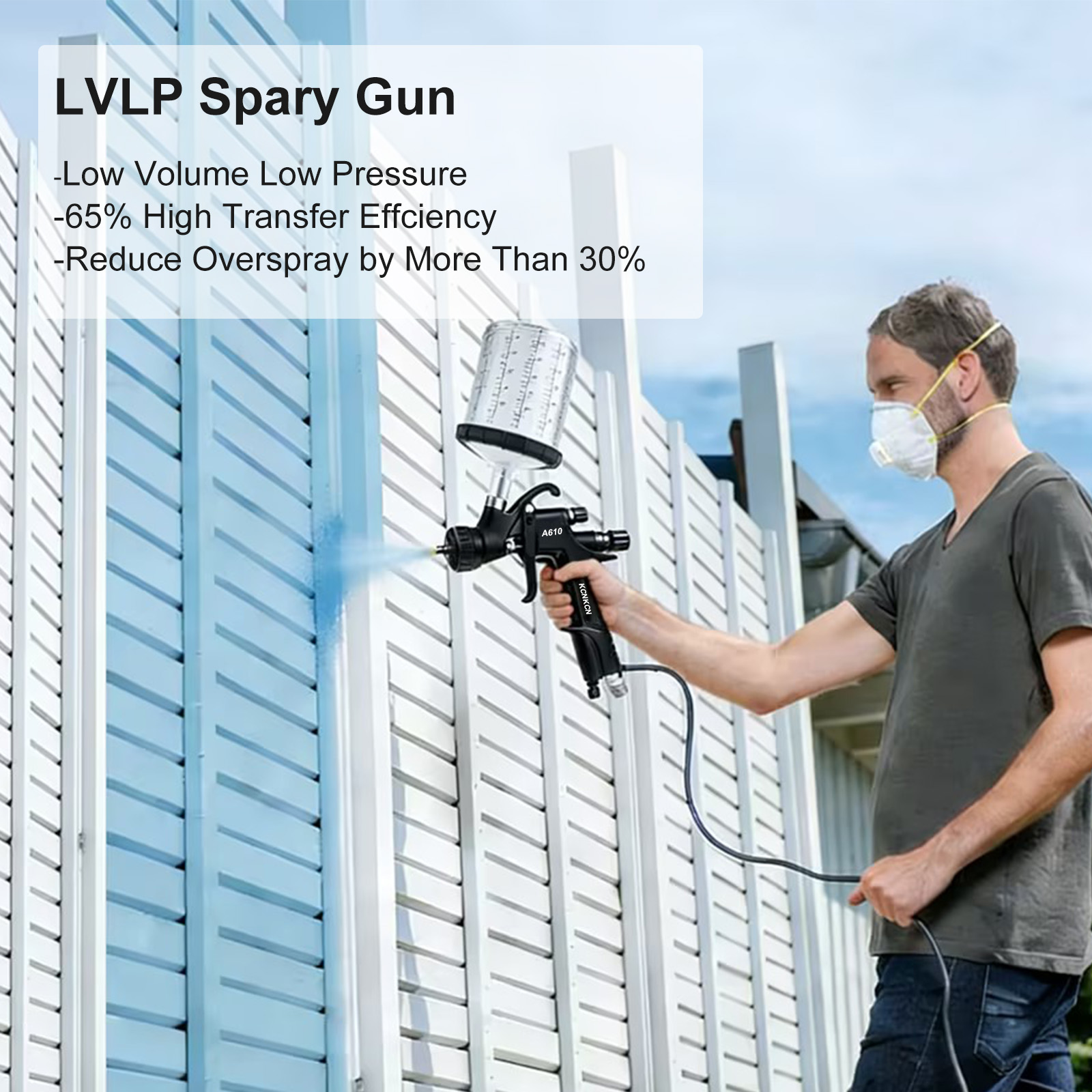 Pistolet à air comprimé A610 L - Spray Paint Primer avis et prix