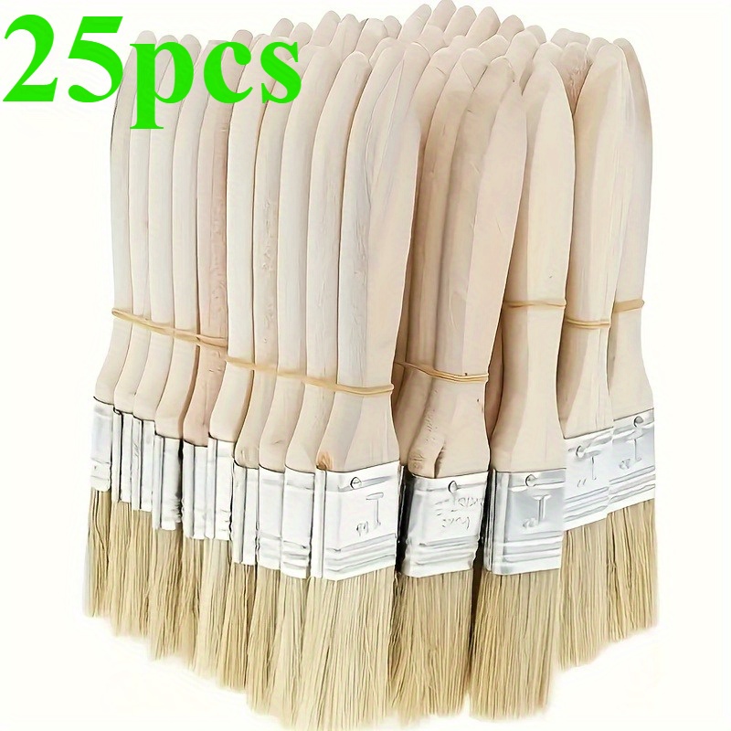 Ensemble de 25 pinceaux de 1 p - Wood Stain Brush avis et prix