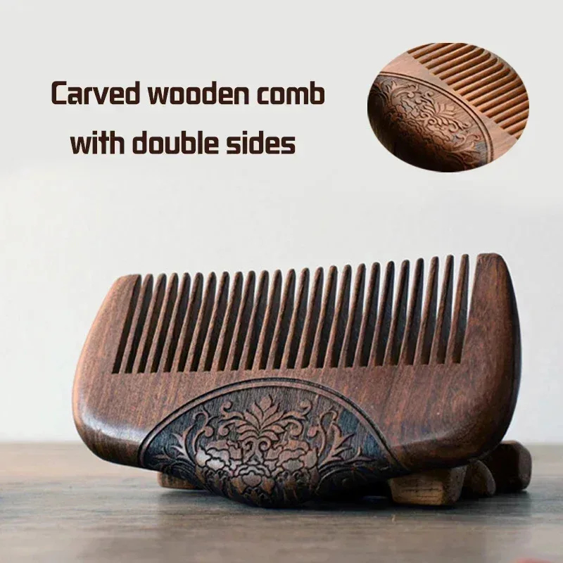 Peigne de poche portable en bo - Wood Stain Brush avis et prix